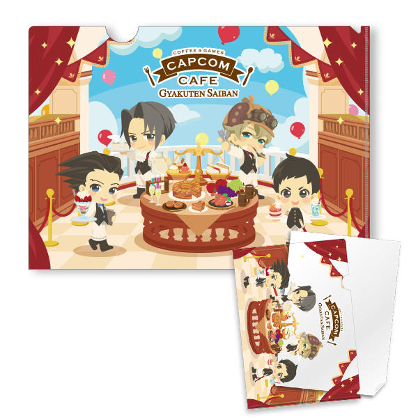 カプコンカフェ×「逆転裁判」の限定グッズを公開！！｜株式会社